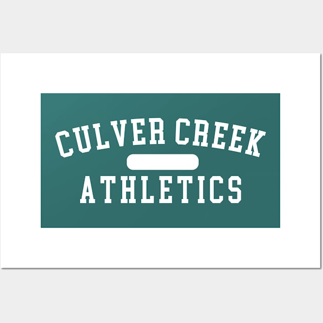 Culver Creek Athletics Wall Art by qpdesignco